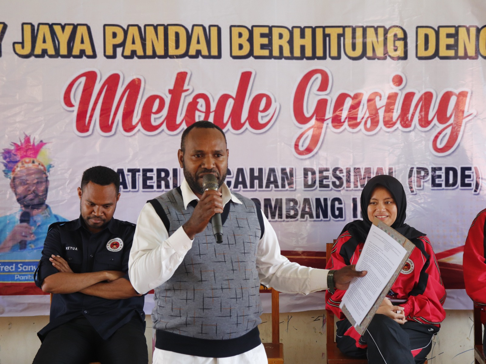 Pelatihan Metode GASING Materi Pecahan Desimal Gelombang III Kabupaten Lanny Jaya Resmi Ditutup